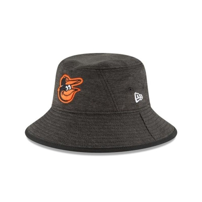 Baltimore Orioles Gorra | New Era MLB Shadowed Stretch Bucket Hat Mexico - Negros